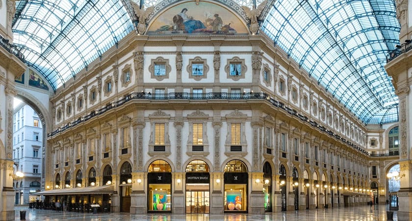 Galería Vittorio Emanuele II milán